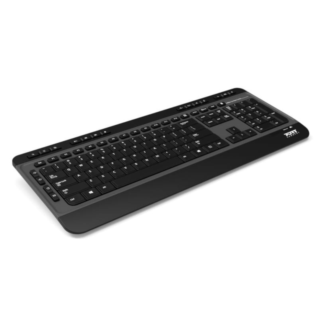 Port Connect Wireless Silent Keyboard & Mouse Combo iTMaster
