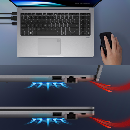 ASUS ExpertBook P1 15.6" Intel Core 3 Laptop | 8GB DDR5 | 512GB SSD iTMaster