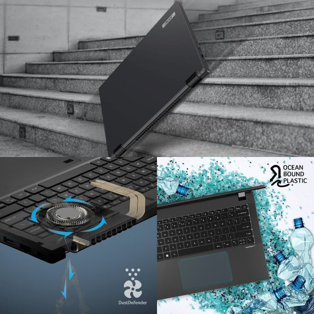Acer TravelMate P2 14" WUXGA Business Laptop | Intel Core i3-1315U | 8GB RAM | 512GB SSD | LTE | Windows 11 Home Acer