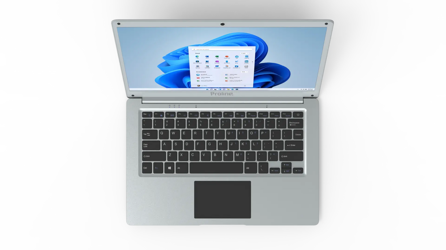 Proline V146GNG Laptop Intel Celeron 14" 8GB 256GB W11 Home (BUNDLE) Proline