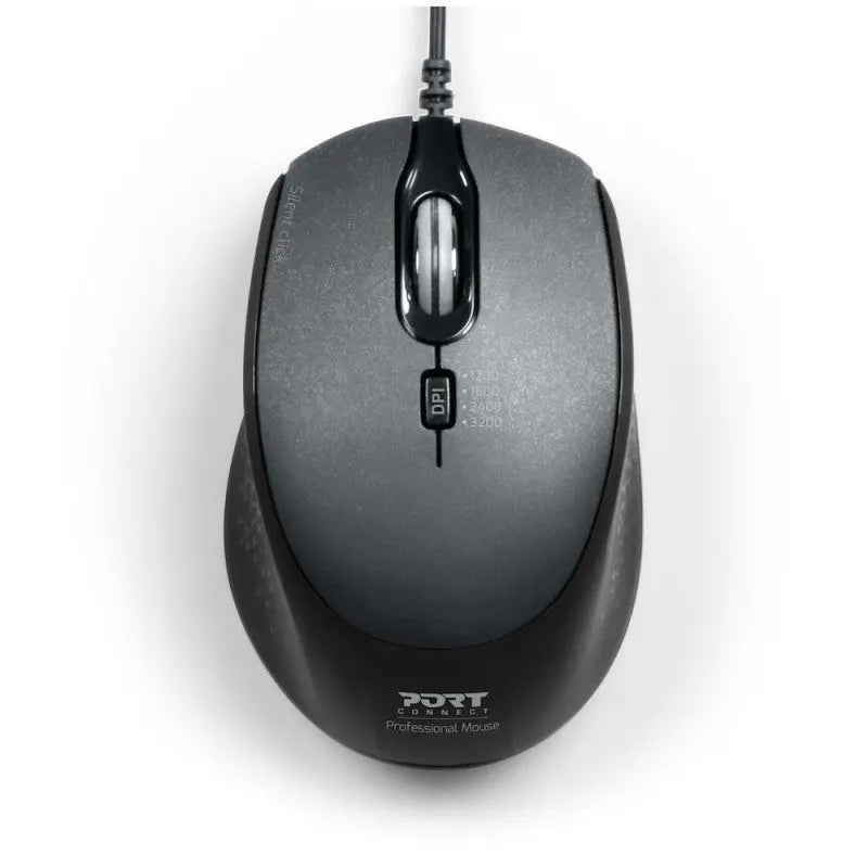 Port Connect USB Silent Wired Mouse iTMaster